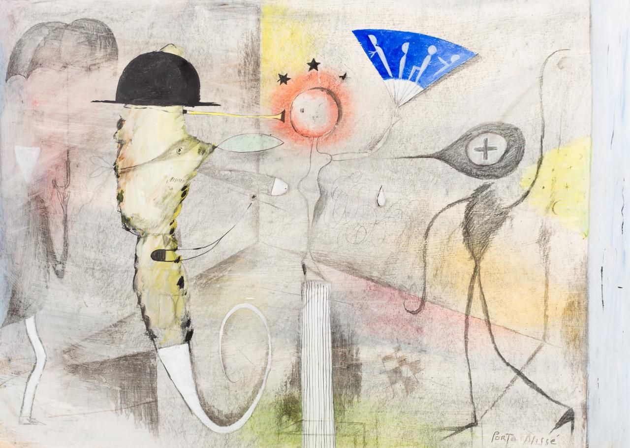 JOSÉ MARÍA PORTA MISSÉ (Barcelona, 1927) S/T
Mixed media on paper
50 x 70 cm
Sig&hellip;