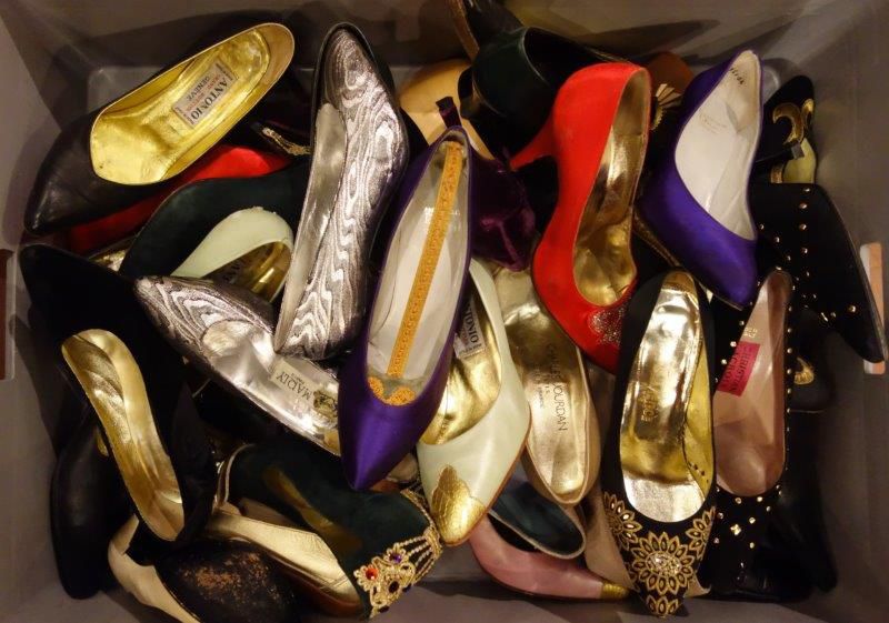 Null Strong lot of pumps the evening shoes. Size 37 approximately, scratchy wear&hellip;