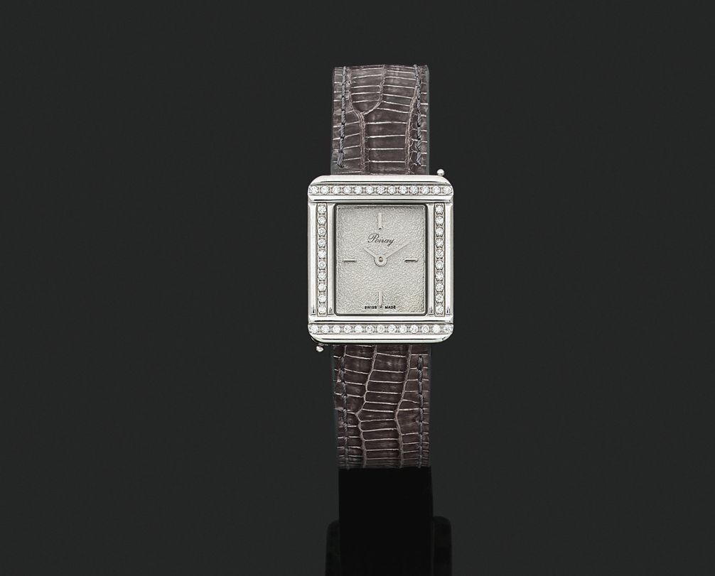POIRAY N° F05963
Ladies' wristwatch in steel. Rectangular case, screw lock.
Diam&hellip;