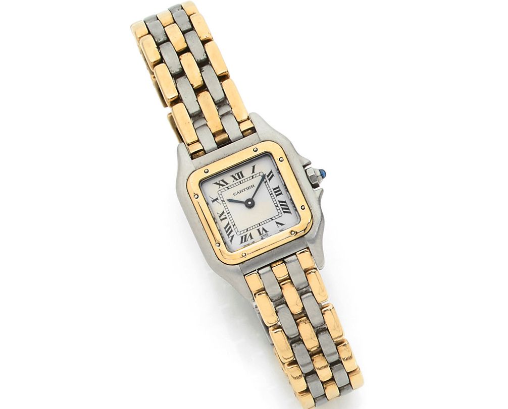 CARTIER Panther - N°66921031510
Ladies' wristwatch in 18K (750‰) yellow gold and&hellip;