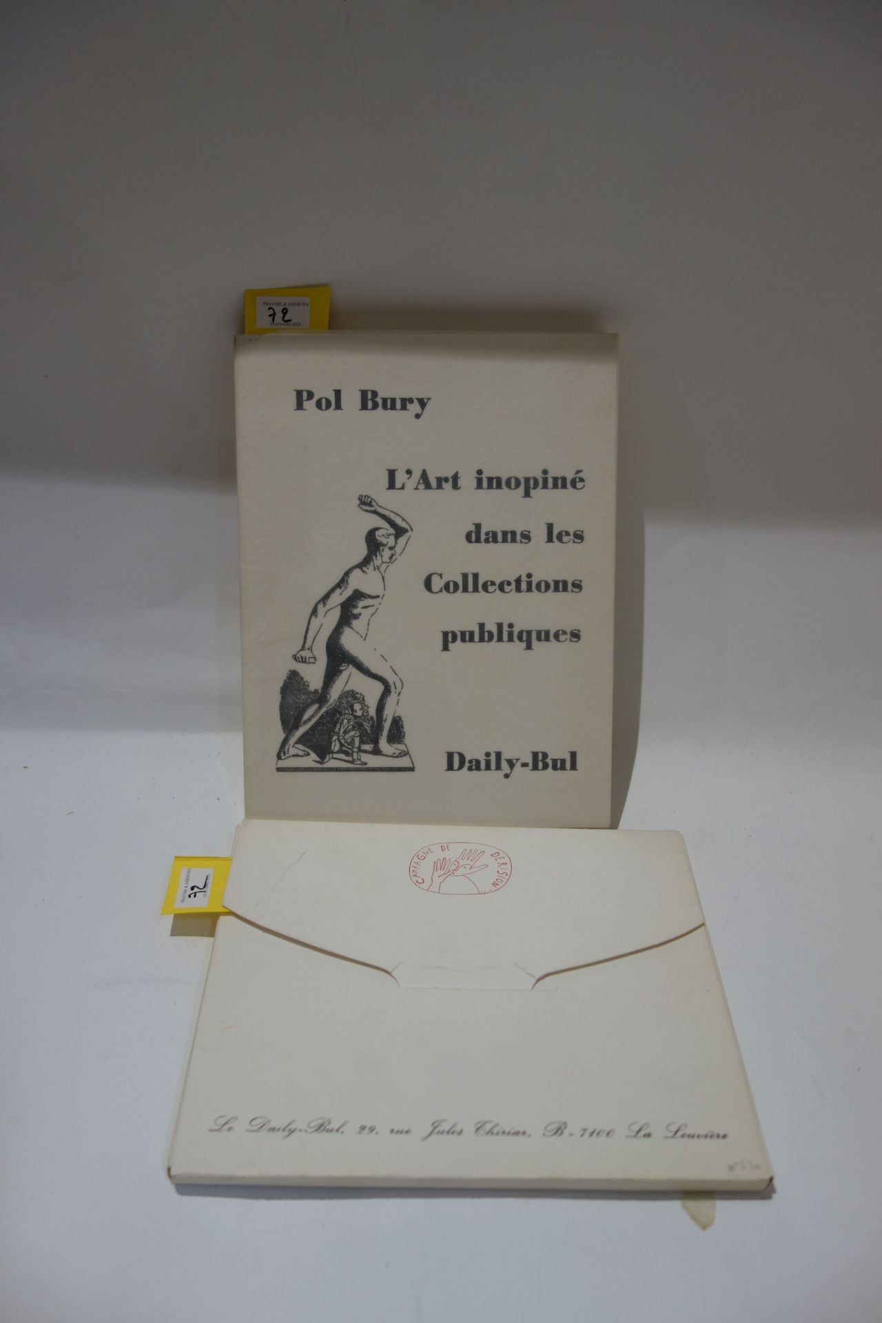 Pol BURY. L'art inopiné dans les collections publiques.La Louvière, Daily-
Bul, &hellip;