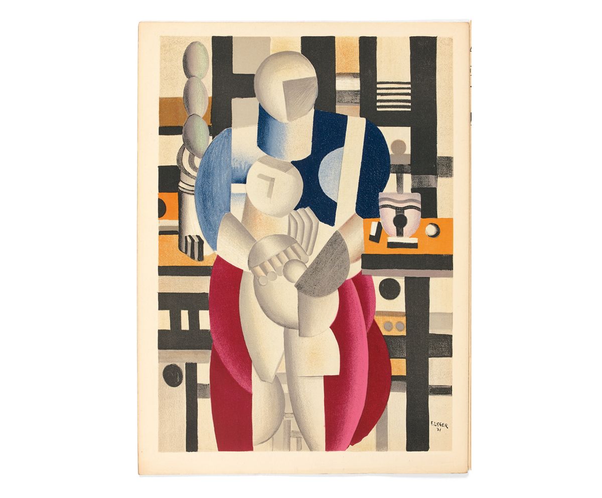 DERRIÈRE LE MIROIR. Braque. N°85-86. París, Maeght,1956, folio con la cubierta m&hellip;