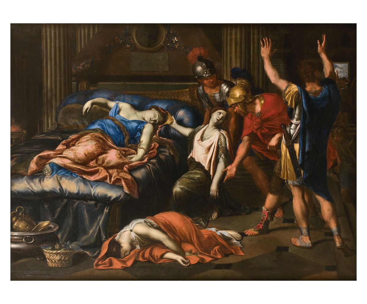 PIERRE MIGNARD (1612-1695) La muerte de Cleopatra
Óleo sobre lienzo. 96 x 128 cm&hellip;