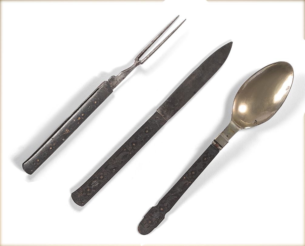 Null Nécessaire composé d'un couteau, d'une fourchette et d'une cuillère pliants&hellip;