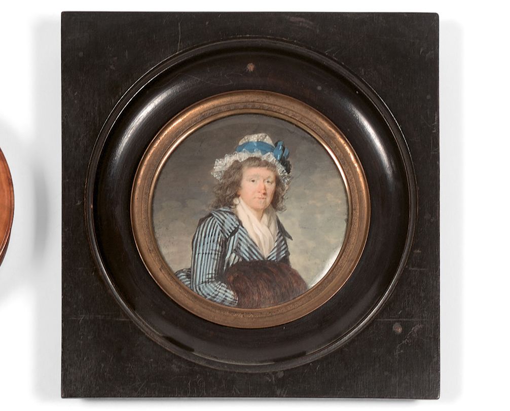 Jacques Antoine Marie LEMOINE (Rouen, 1751-Paris, 1824) Porträt von Madame ROUSS&hellip;