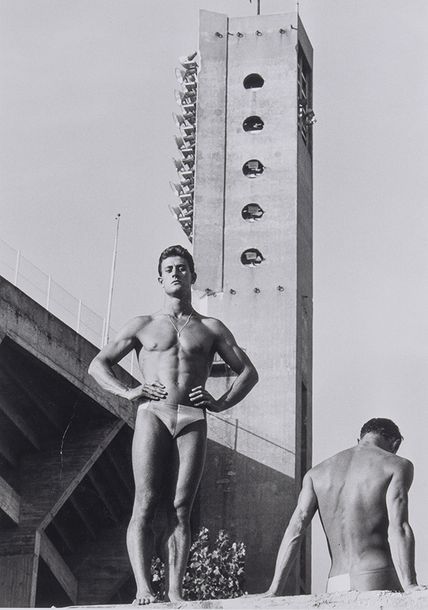 Patrick SARFATI (1958) Deux plongeurs au Stade Benfica, 1983.
Tirage argentique,&hellip;