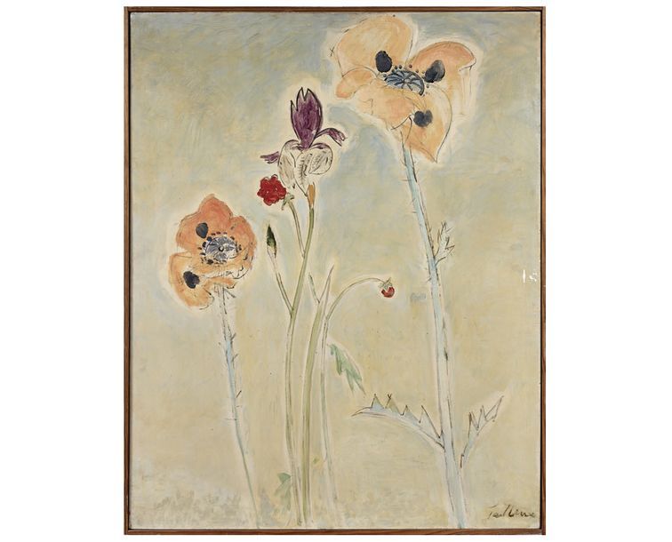 Francis Tailleux (1913-1981) Fleurs
Huile sur toile, signée en bas à droite (res&hellip;