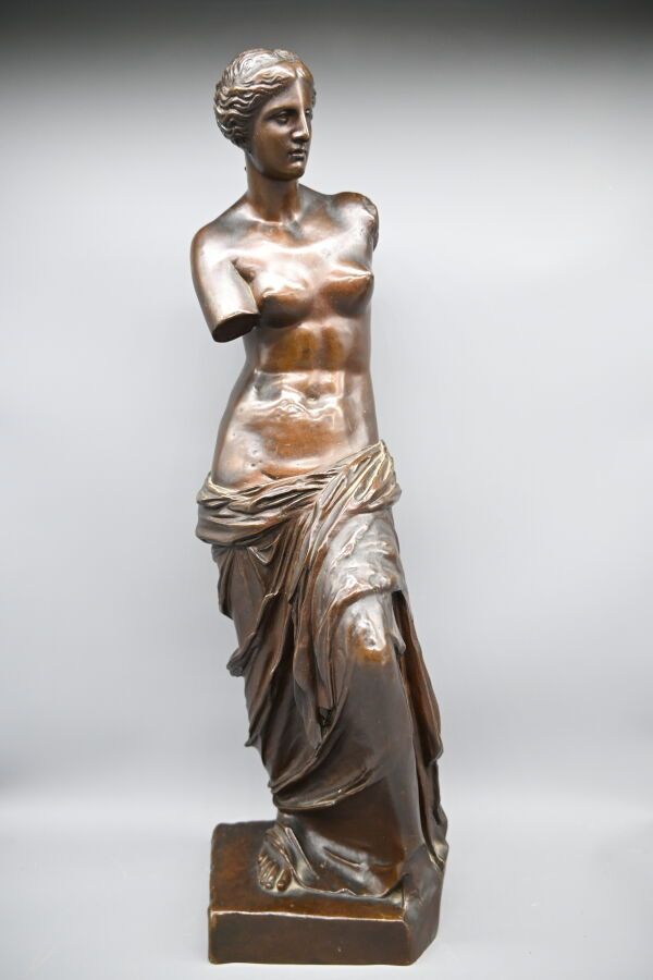 Null "Venus de Milo", prueba de bronce con pátina medallística, sello de reducci&hellip;