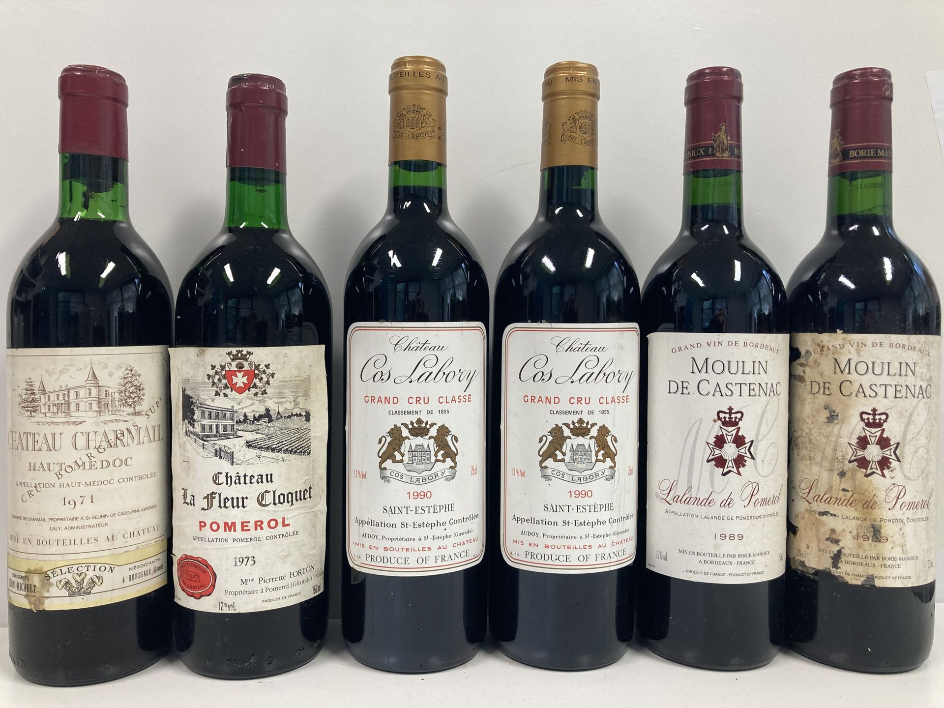 Null POMEROL CHÂTEAU LAFLEUR

 COQUET		

ROUGE	 75CL 	1973 	B.G	 E.A	 1BLLE



S&hellip;