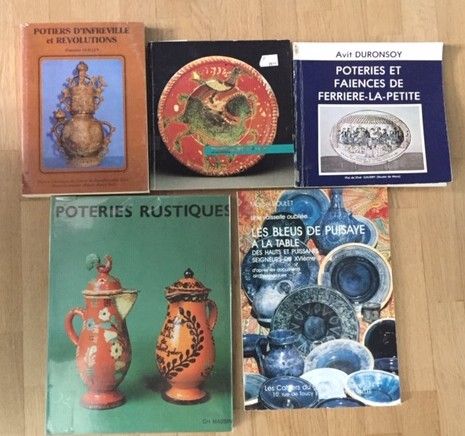 Null Potteries and earthenware of FERRIERE LA PETITE. Avit DURONSOY. 1982. GLAZE&hellip;