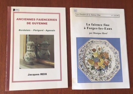 Null OLD FAIENCE FACTORIES OF GUYENNE. BORDELAIS.PERIGORD. AGENAIS. Jacques REIX&hellip;