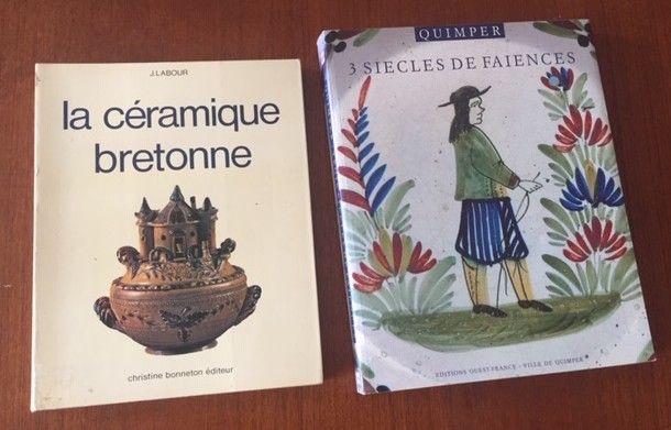 Null Quimper.3世纪的财富。法国西部出版社。Quimper市。1990年LA CERAMIQUE BRETONNE。J. LABOUR.Christ&hellip;