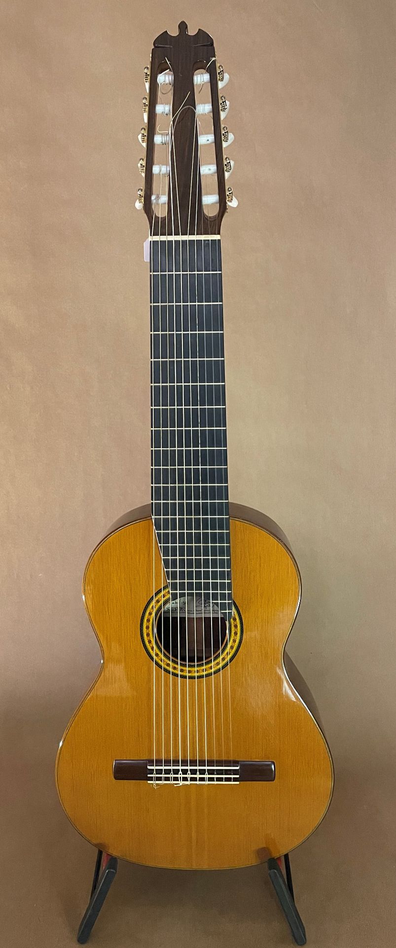 Null Guitarra decacordes de Batiste BOFI Luthier, de 1982, VALENCE de la que lle&hellip;