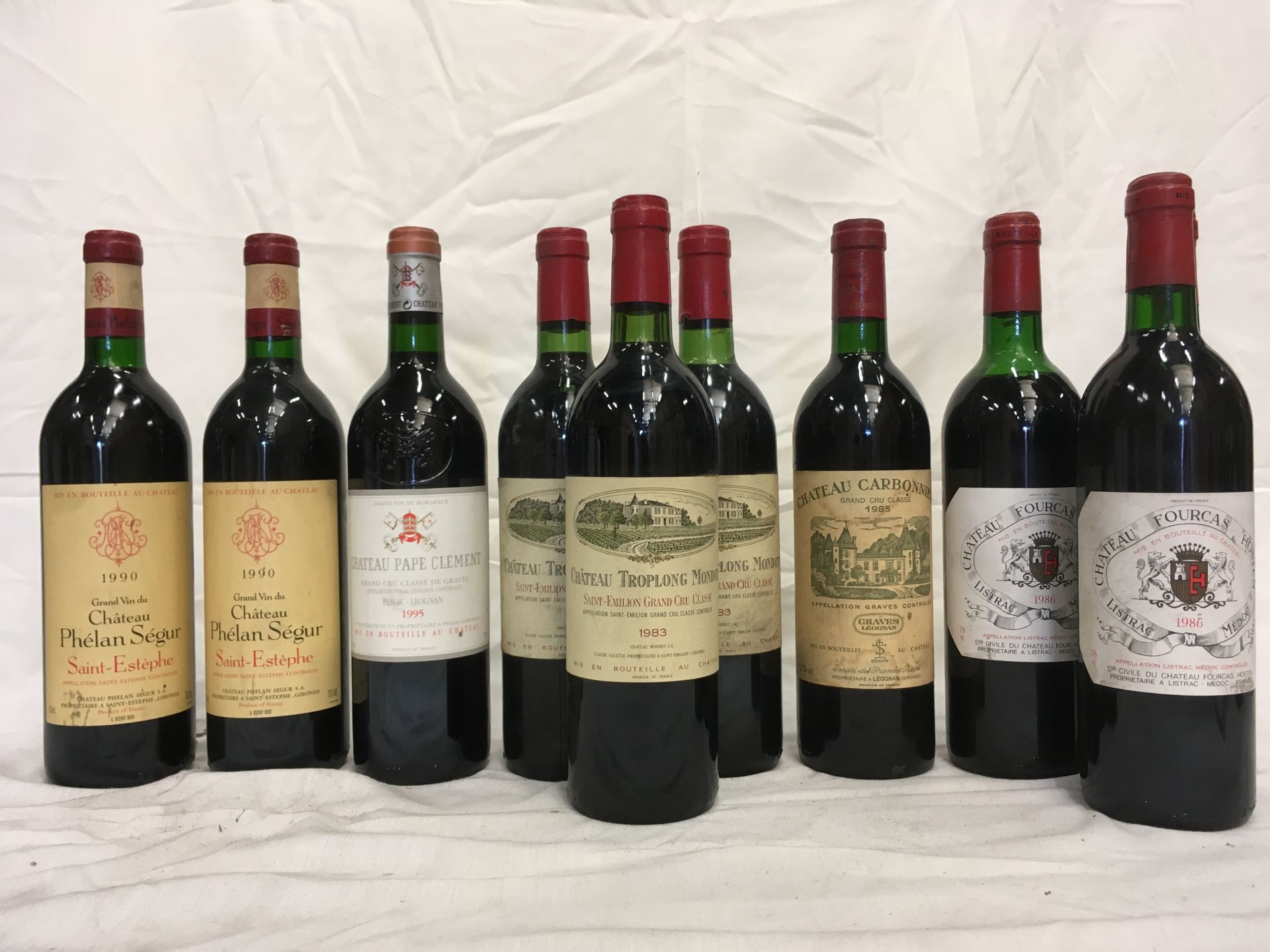 Null 2 SAINT ESTEPHE Château Phélan Ségur 1990 75cl e.T.

1 PESSAC LEOGNAN教皇克莱门特&hellip;