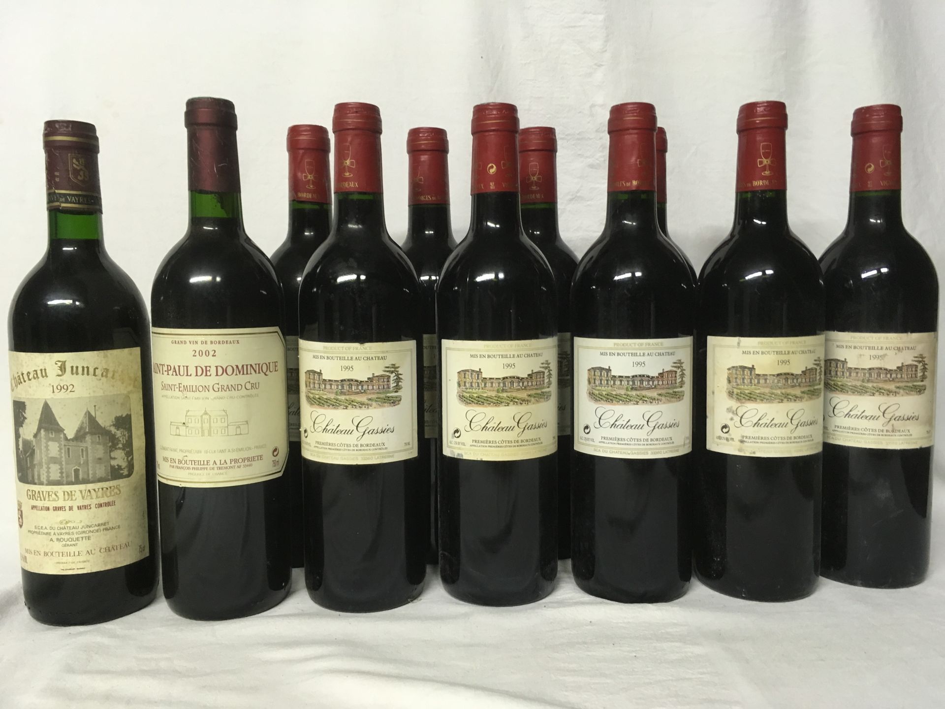 Null 10 1ERE COTES DE BORDEAUX Château Gassies 1995 75cl

1 ST EMILION GD CRU Sa&hellip;