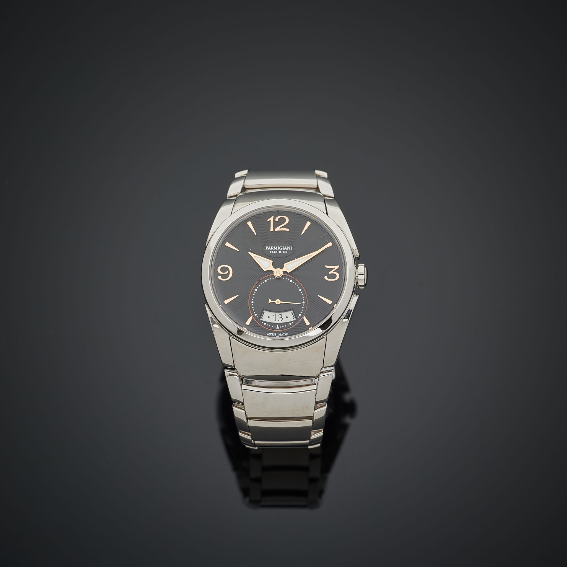 Null PARMIGIANI FLEURIER watch model : 
TONDA METROPOLITAINE STEEL BLACK, Serial&hellip;