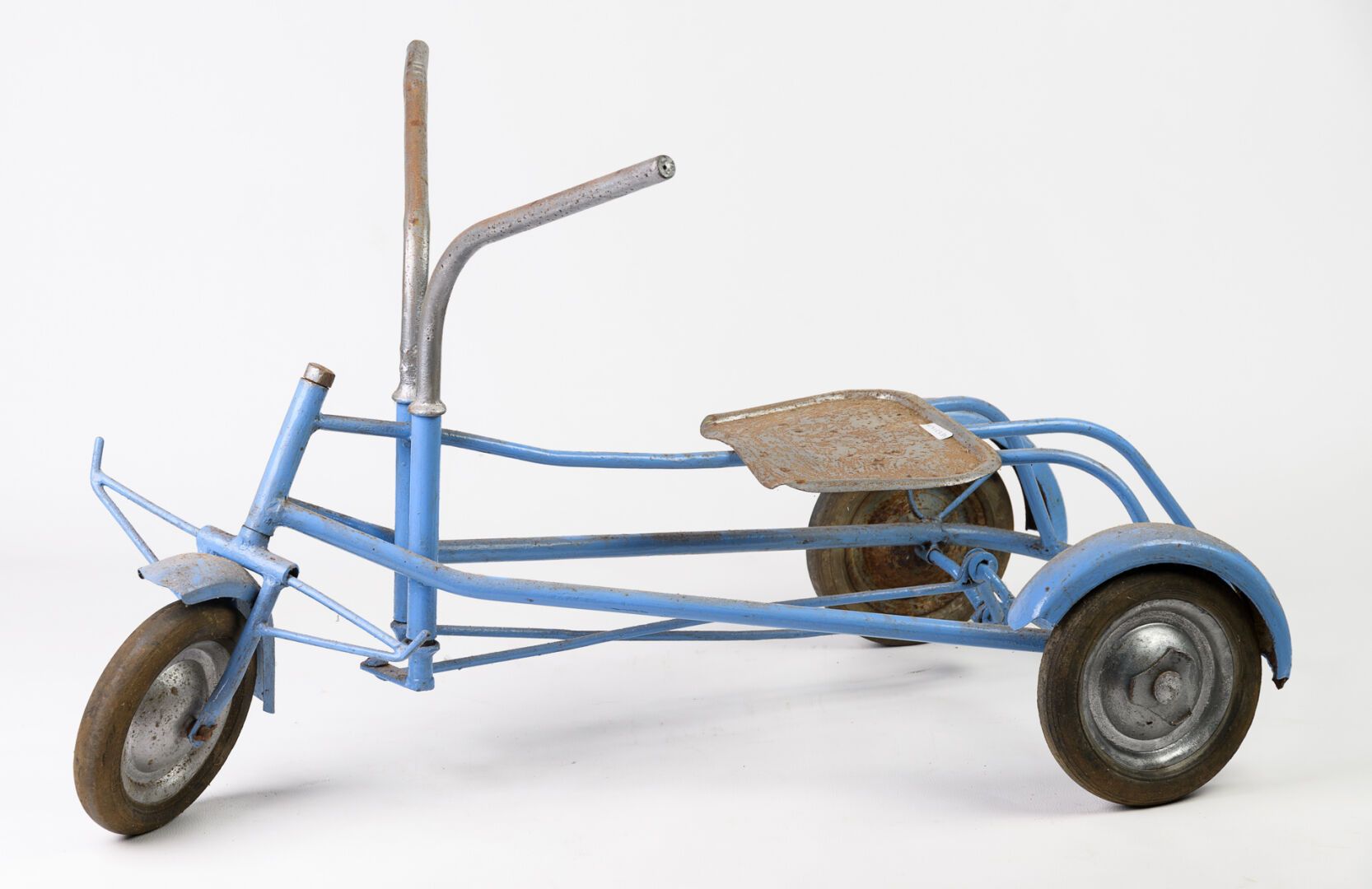 Null Cyclo rameur bleu, année 50-60, Long 96cm