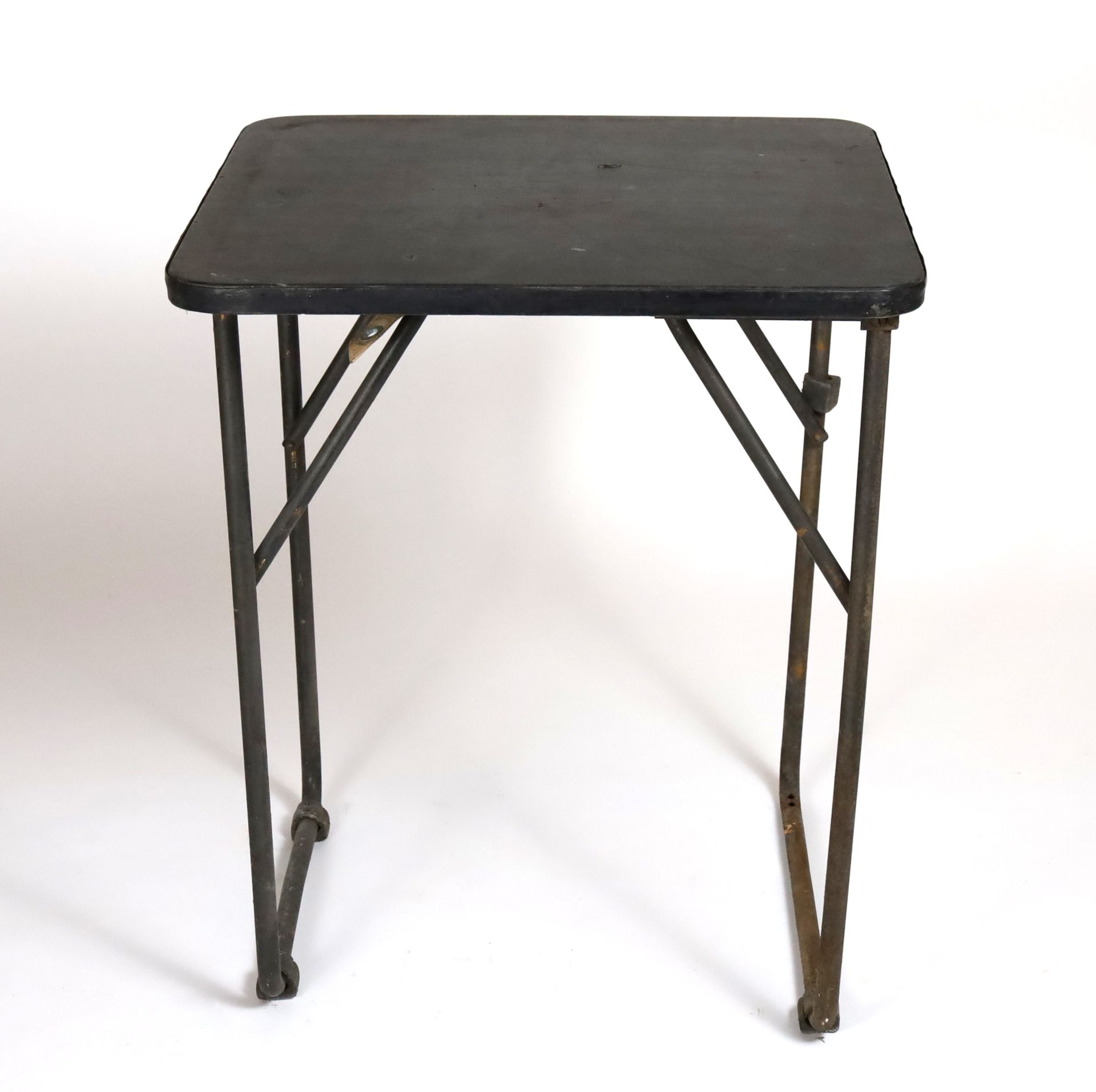 Null 
CGT France 1962 - Folding table for the deck in black lacquered metal from&hellip;