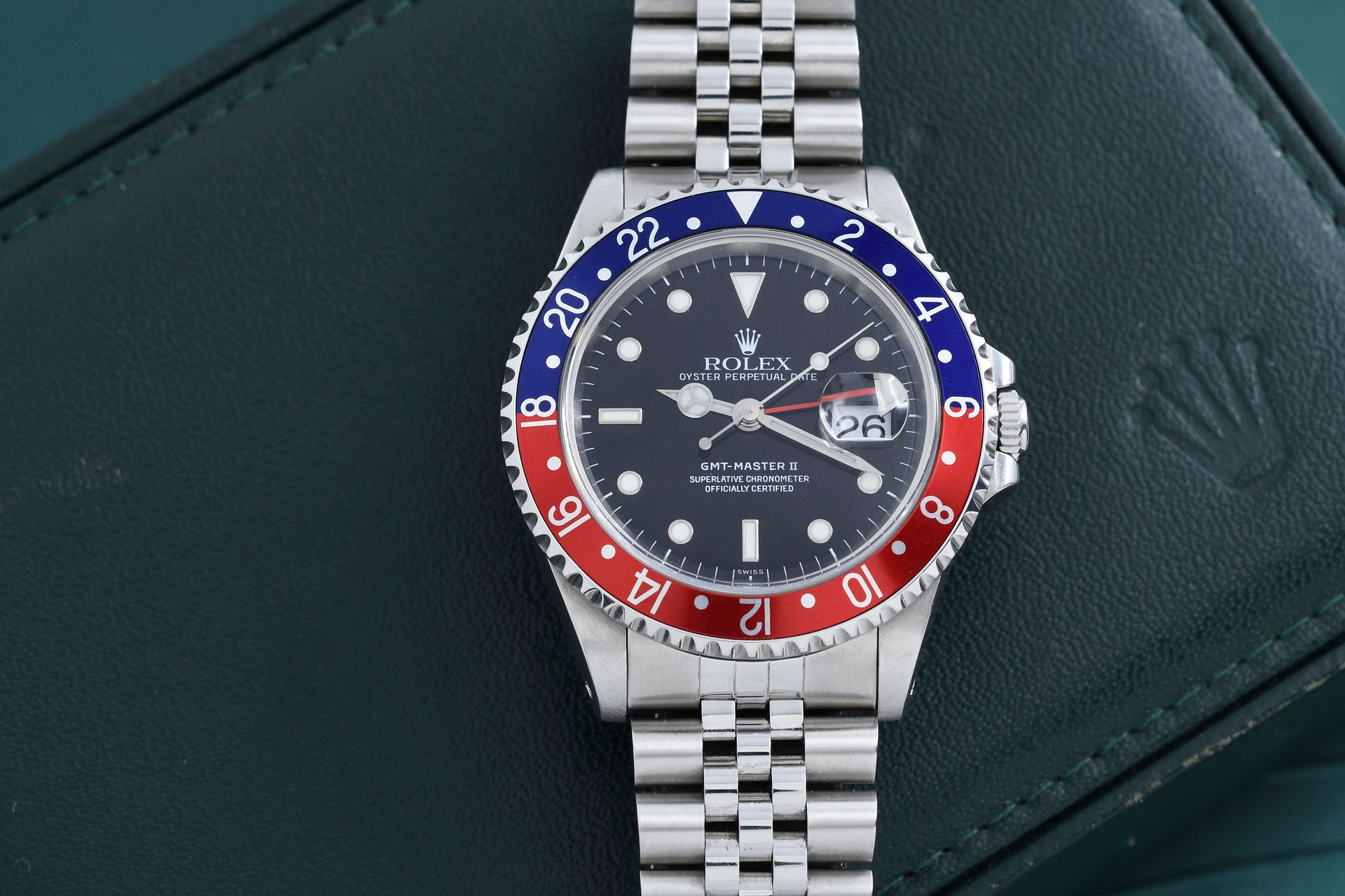 Null ROLEX (OYSTER PERPETUAL DATE/ GMT- MASTER II PEPSI / SWISS ONLY REF.16710 A&hellip;