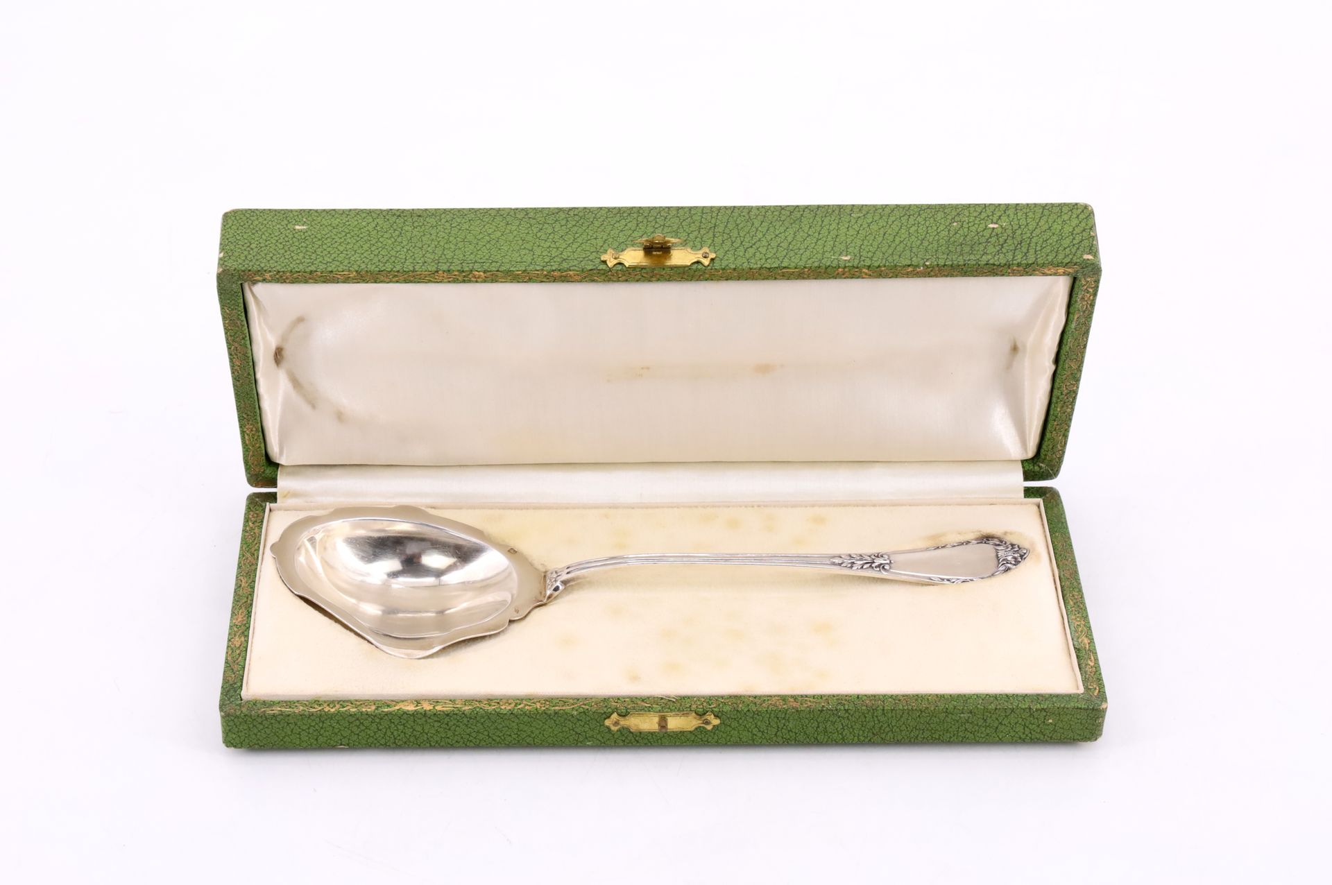 Null MAILLARD FRERES ET VAZOU (active from 1897 to 1903), Silver sauce spoon 950&hellip;