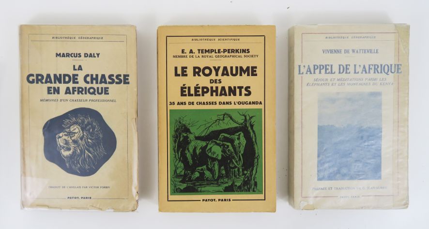 Null Afrique. Ensemble de 3 volumes : 

TEMPLE-PERKINS (E.A.), Le Royaume des él&hellip;