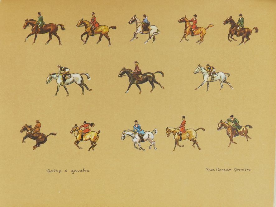 Null BENOIST-GIRONIERE (Yves). La conquista del cavallo. Parigi, Librairie des C&hellip;