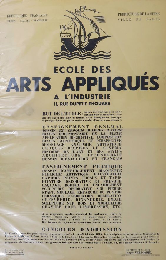 Null [海报]。一套5张印刷海报，日期为1949年。

[世界和平支持者大会]。"巴黎人，巴黎人，都去水牛城"。黄色纸上印制的蓝色海报（尺寸为80×120厘&hellip;