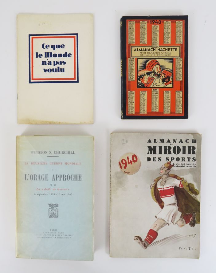 Null [1940]. Ensemble de 4 volumes : 

STIEVE (Friedrich), Ce que le Monde n'a p&hellip;