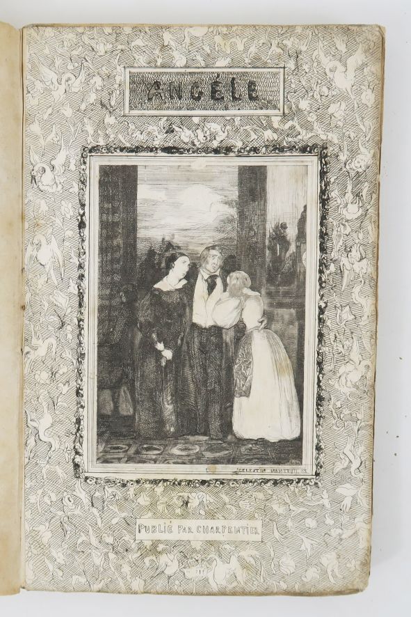 Null DUMAS (Alexandre). Angèle, dramma in cinque atti. Parigi, Charpentier, 1834&hellip;