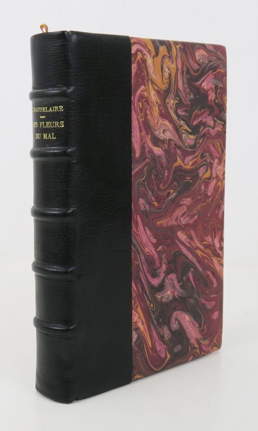 Null BAUDELAIRE（查尔斯）。Les Fleurs du Mal.前面是泰奥菲勒-高蒂尔的通知。第四版。巴黎，Michel Lévy frères,&hellip;