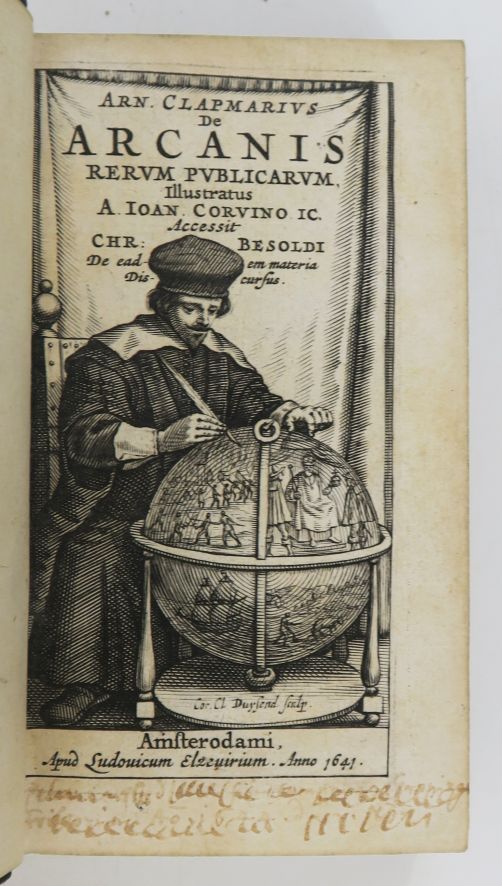 Null CLAPMARIUS（Arnoldus）。De Arcanis rerum publicarum Illustratus A.伊万。CORVINO I&hellip;