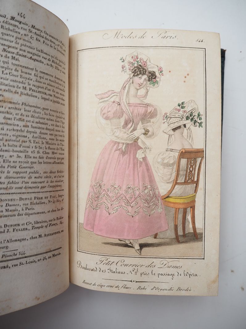 Null Petit Courrier des Dames. Du n°XXXVII tome XIII du 5 janvier 1828 au n°XXXV&hellip;