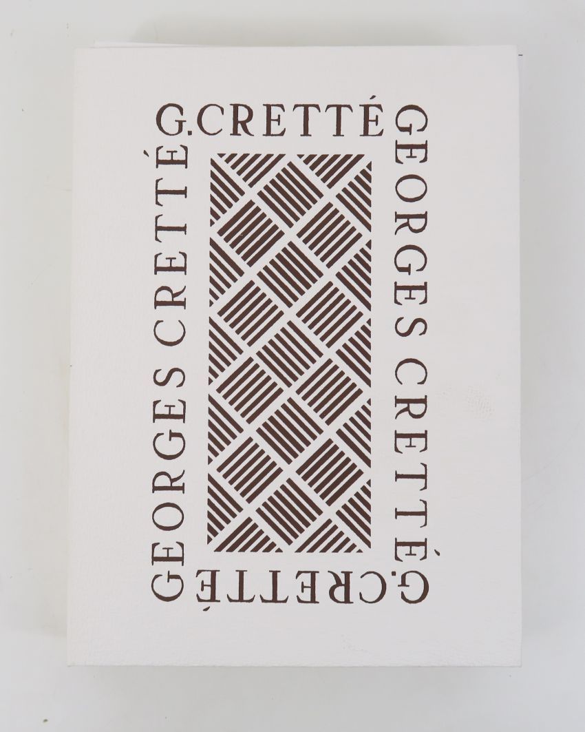 Null GARRIGOU (Marcel). Georges Cretté (Les Maîtres de la Reliure.) Studies by H&hellip;