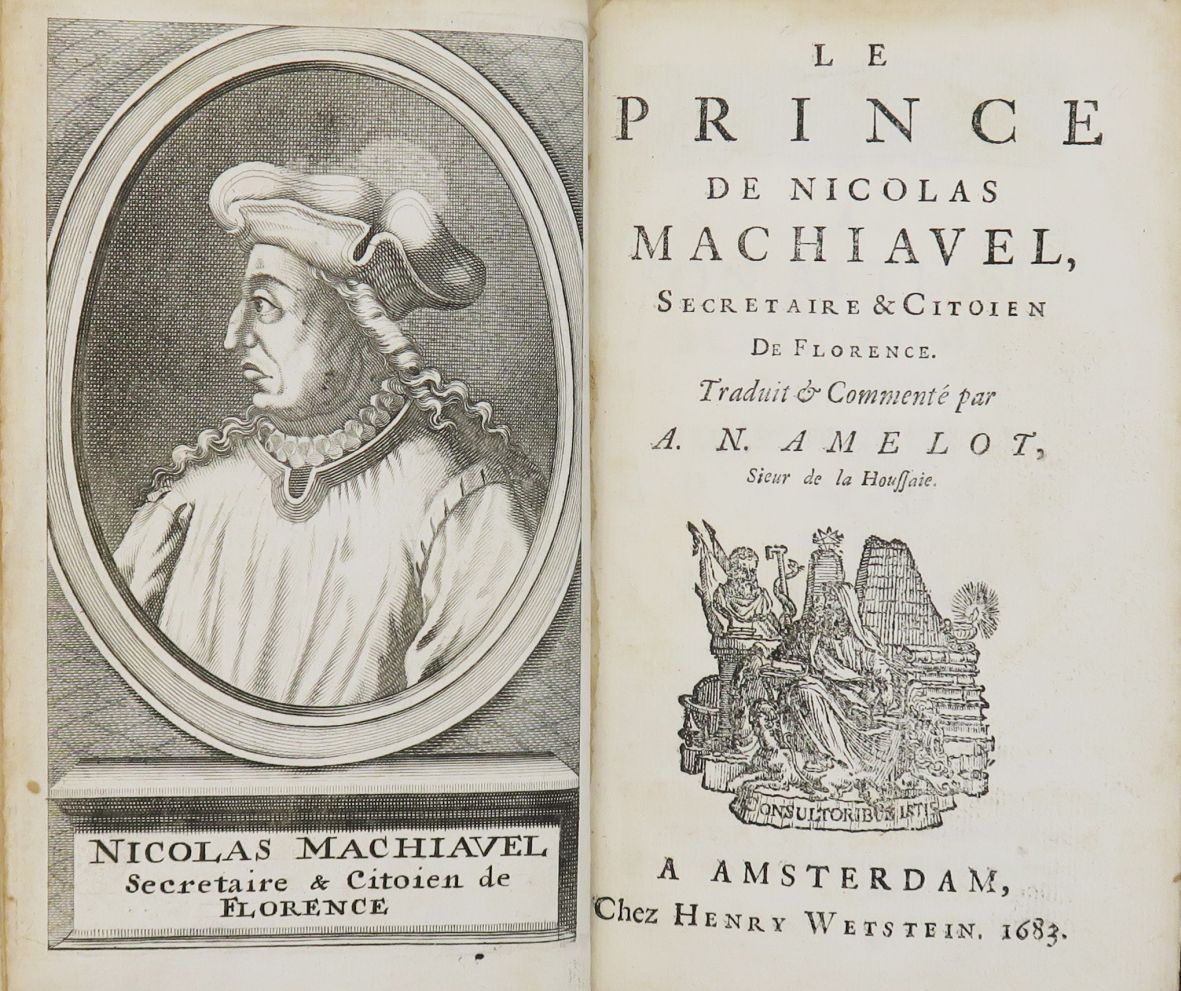 Null MACHIAVEL (Nicolas). Le Prince de Nicolas Machiavelli, secretaire & citoien&hellip;