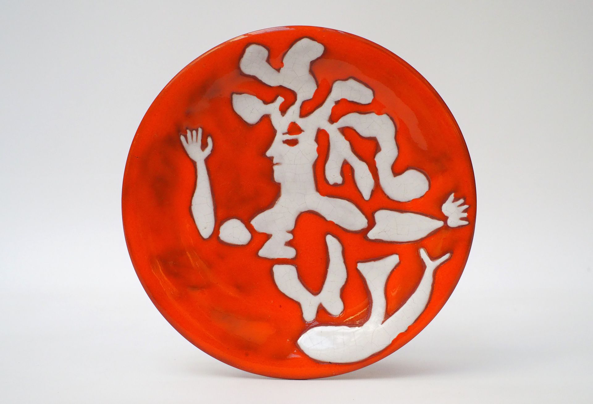 Null Jean LURÇAT (1892-1966) - SANT VICENS
Piatto circolare in ceramica, smaltat&hellip;
