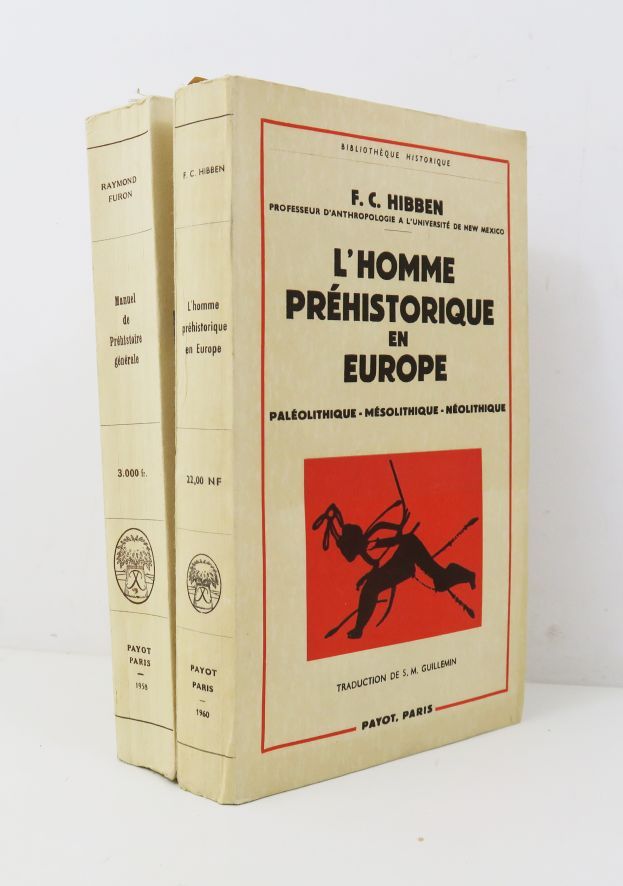Null HIBBEN (F.C.). L'Homme préhistorique en Europe. Paris, Payot, 1960.
In-8 br&hellip;