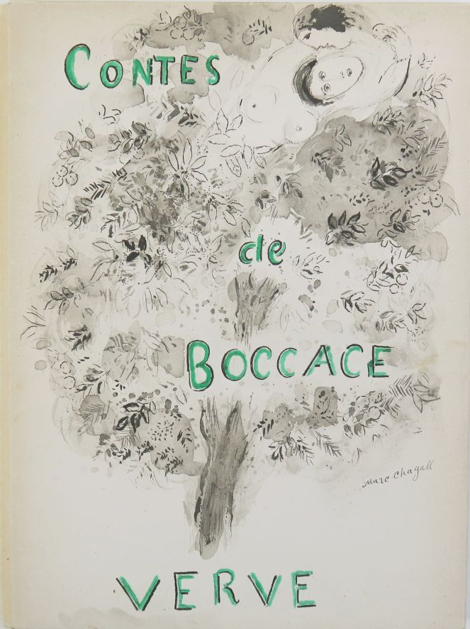 Null CHAGALL (Marc). Verve Vol. VI, n°24. Contes de Boccace, peintures du manusc&hellip;