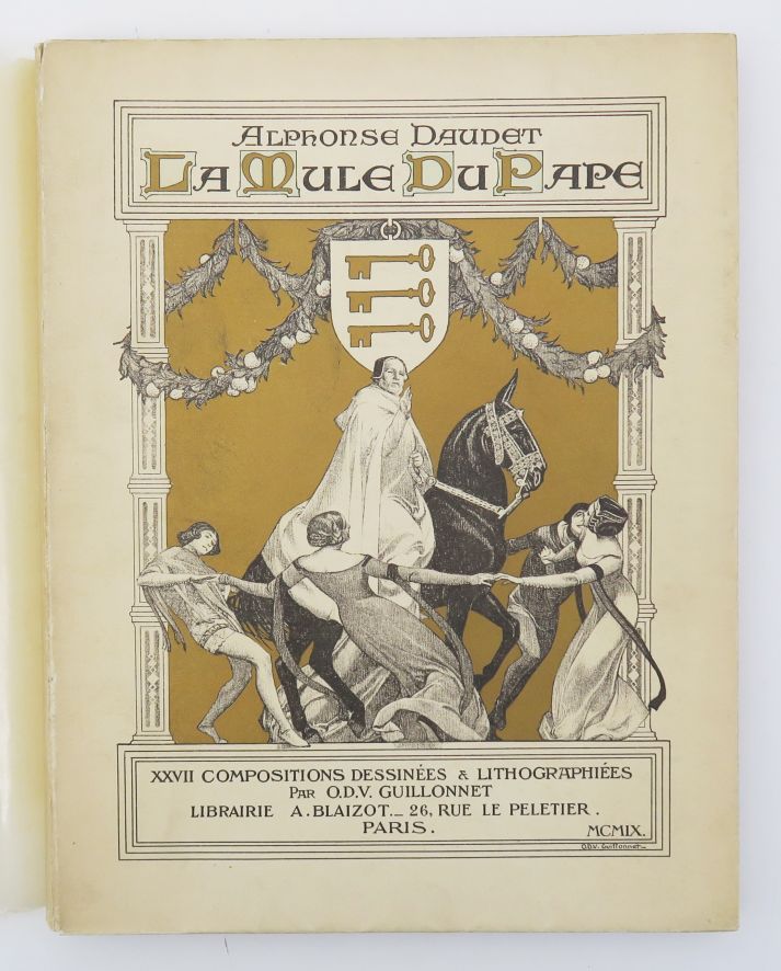 Null GUILLONNET (O.D.V.) & DAUDET (Alphonse). La Mule du Pape. Paris, Blaizot, 1&hellip;