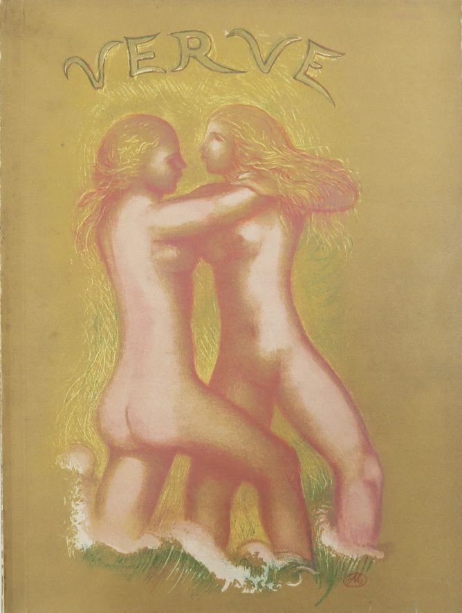 Null MAILLOL (Aristide). Verve n°5-6 "La figure humaine", 4e trimestre 1939. Par&hellip;