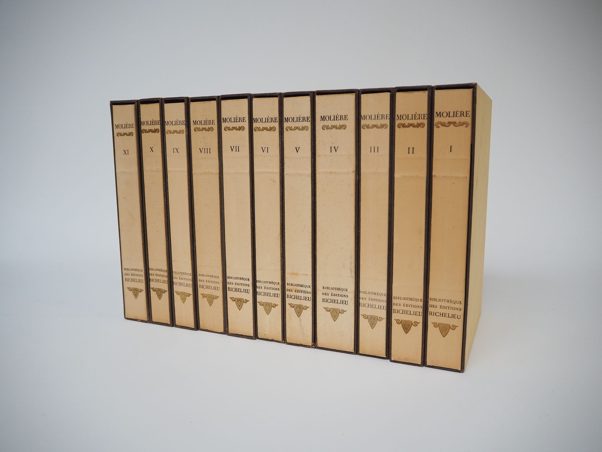 Null JADOUX (H.) & MOLIÈRE. Œuvres complètes. Paris, Bibliothèque des éditions R&hellip;