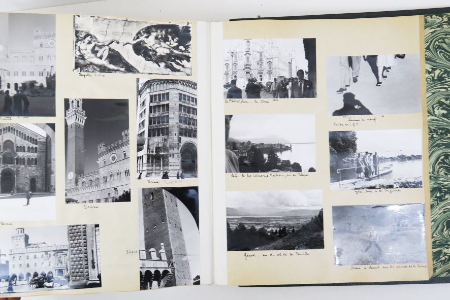 Null Manuscrit – Album photo. Voyage en Yougoslavie et en Grèce en 1953. Manuscr&hellip;