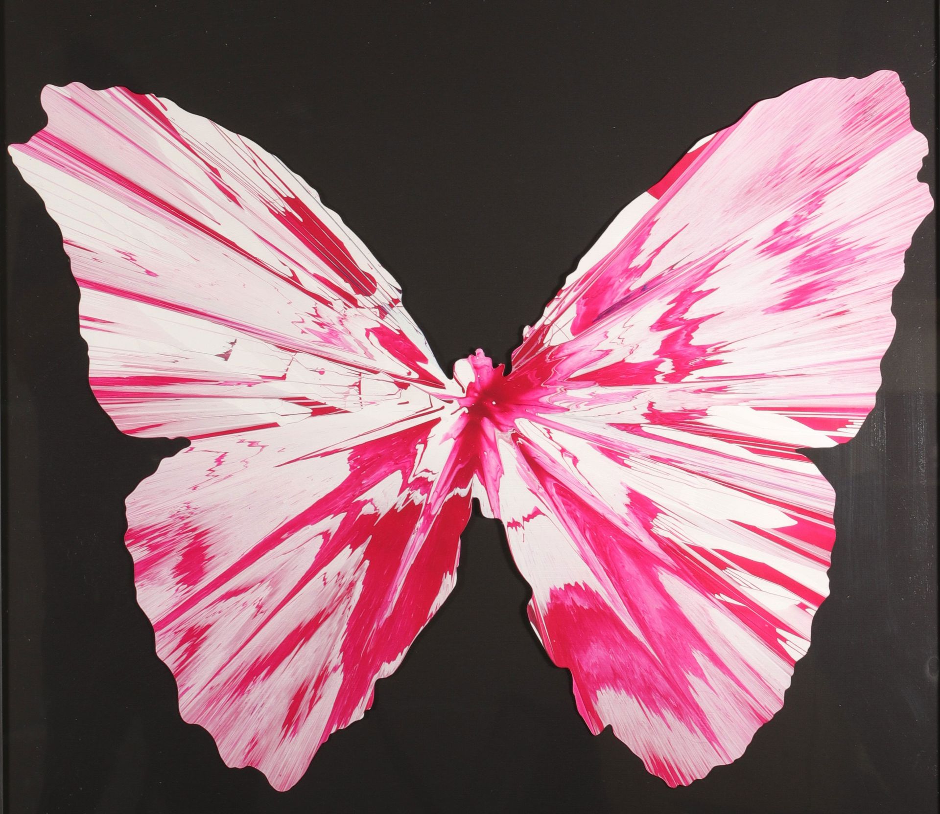 Damien Hirst. 2009. Papillon. Damien Hirst. 2009. Papillon. Spin Painting, acryl&hellip;