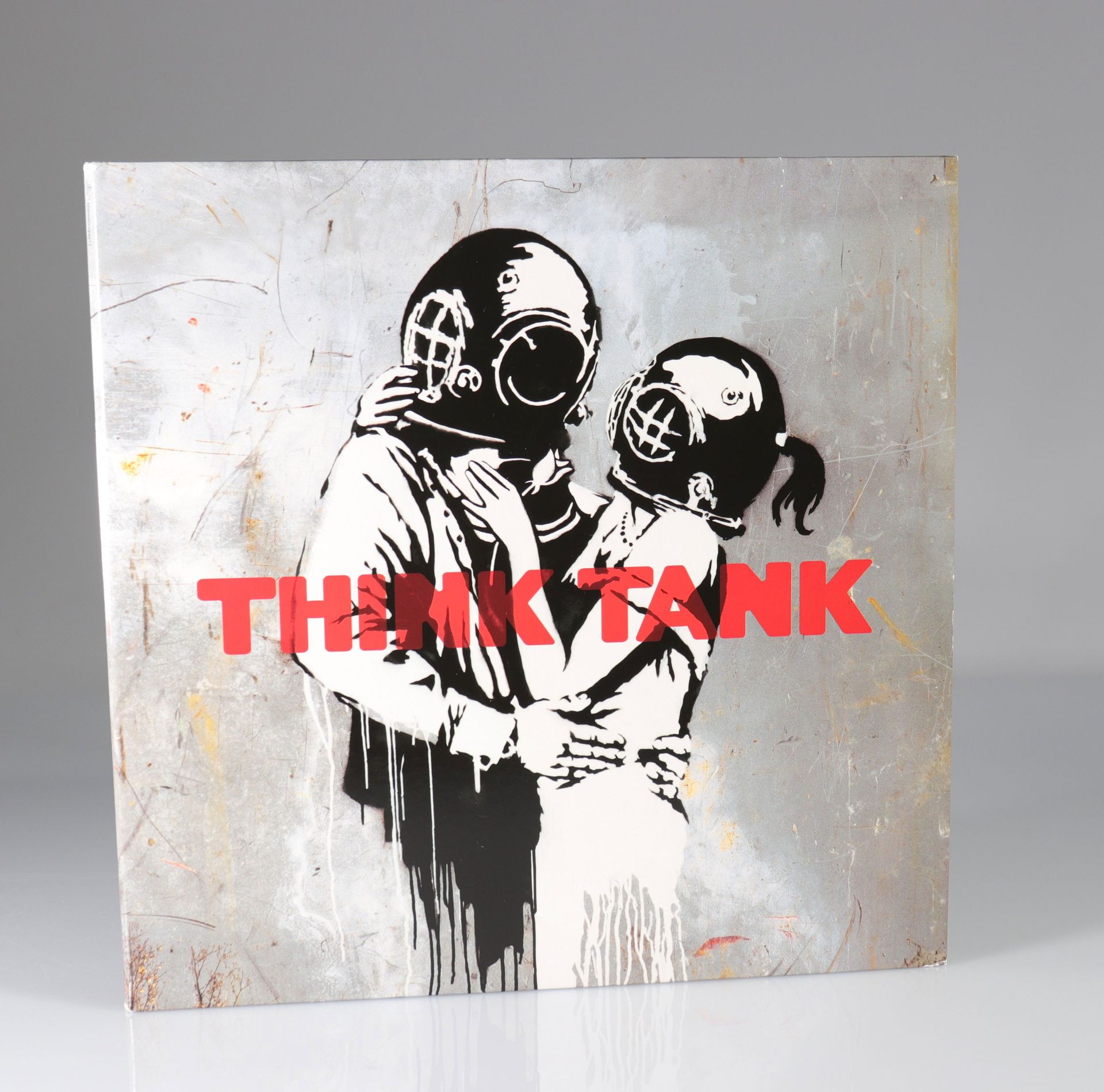 Banksy (d'après) "Blur / Think Tank" - 2012 Impression offset sur disque 33T et &hellip;