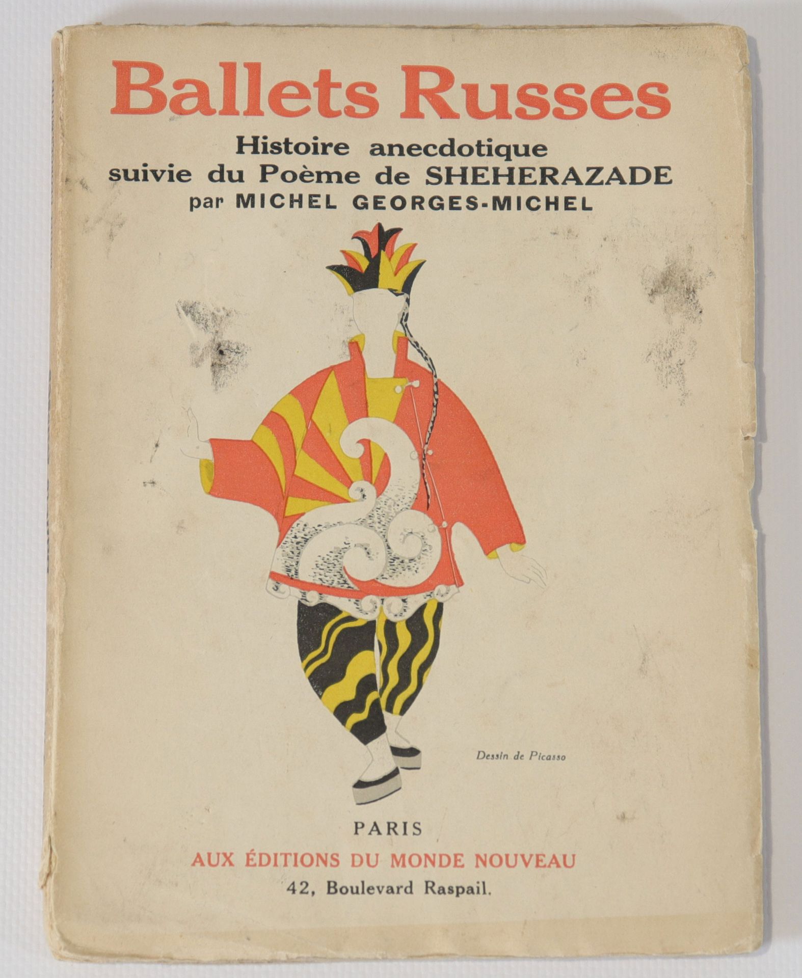 Pablo Picasso (1881-1973) – Ballets Russes - Textes de Michel GEORGES-MICHE, ave&hellip;