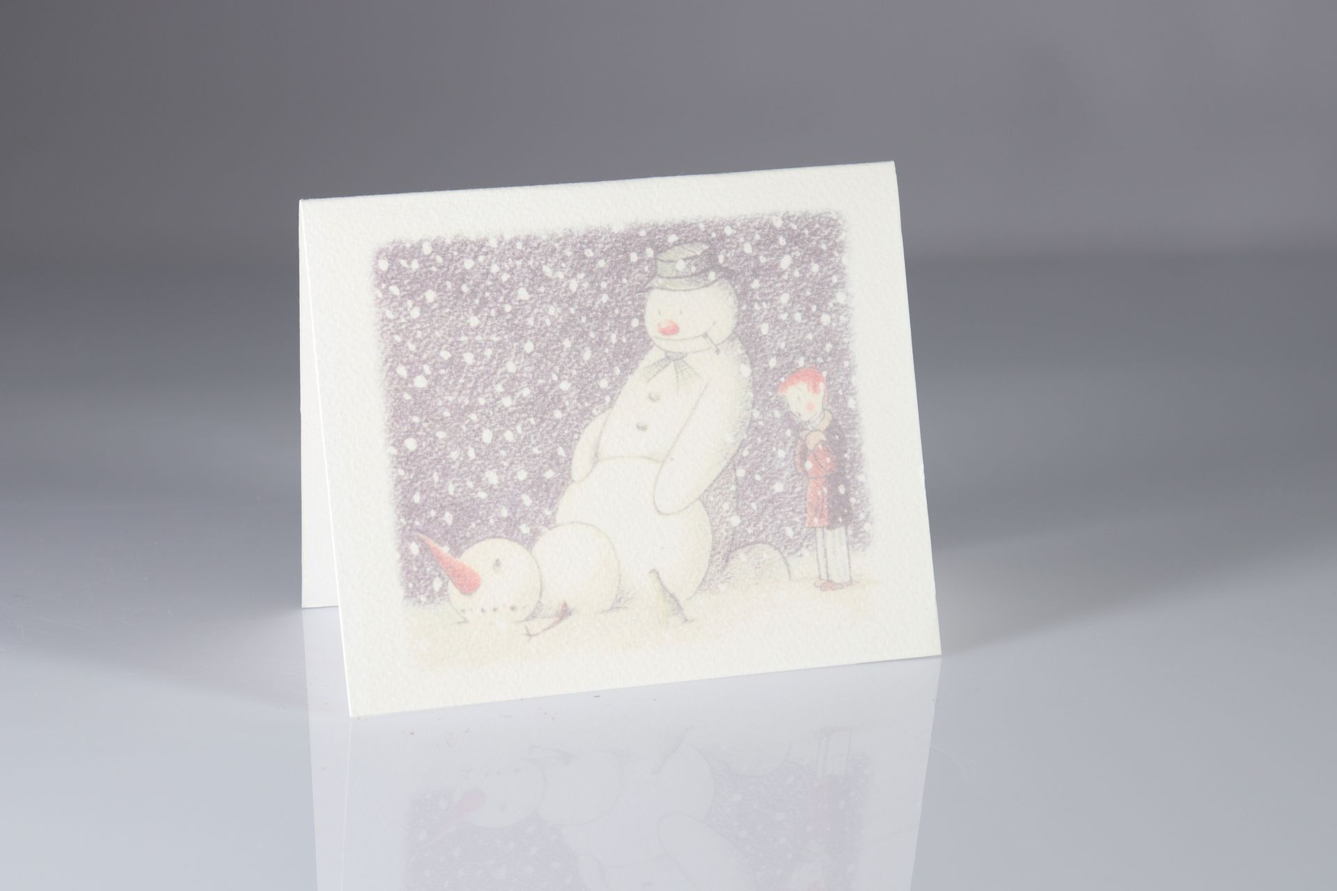 Banksy (after) - Rude Snowman, 2005 Sérigraphie sur carte produite pour Santa's &hellip;