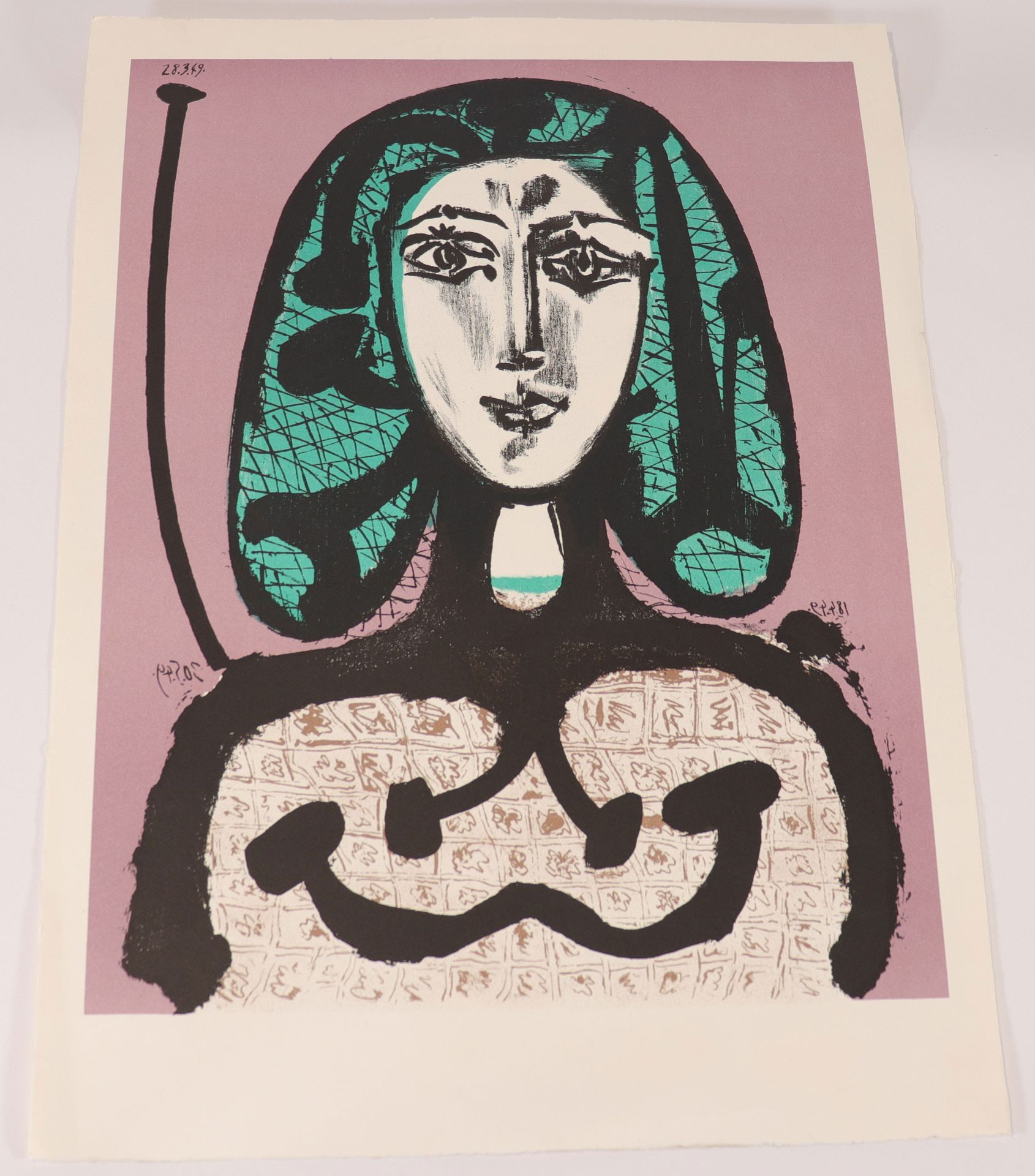 Pablo Picasso (1881-1973) – Femme à la résille Pablo Picasso (1881-1973) - Mujer&hellip;