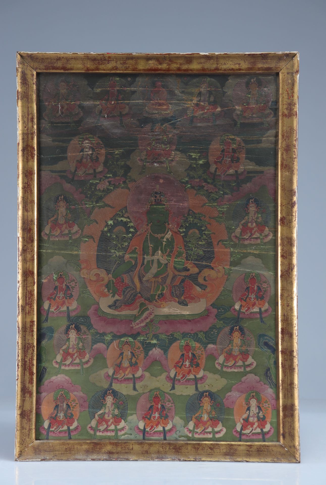 Null Tanka tibetano del XVIII secolo con Buddha
Peso: 990 g
Regione: Asia
Dimens&hellip;