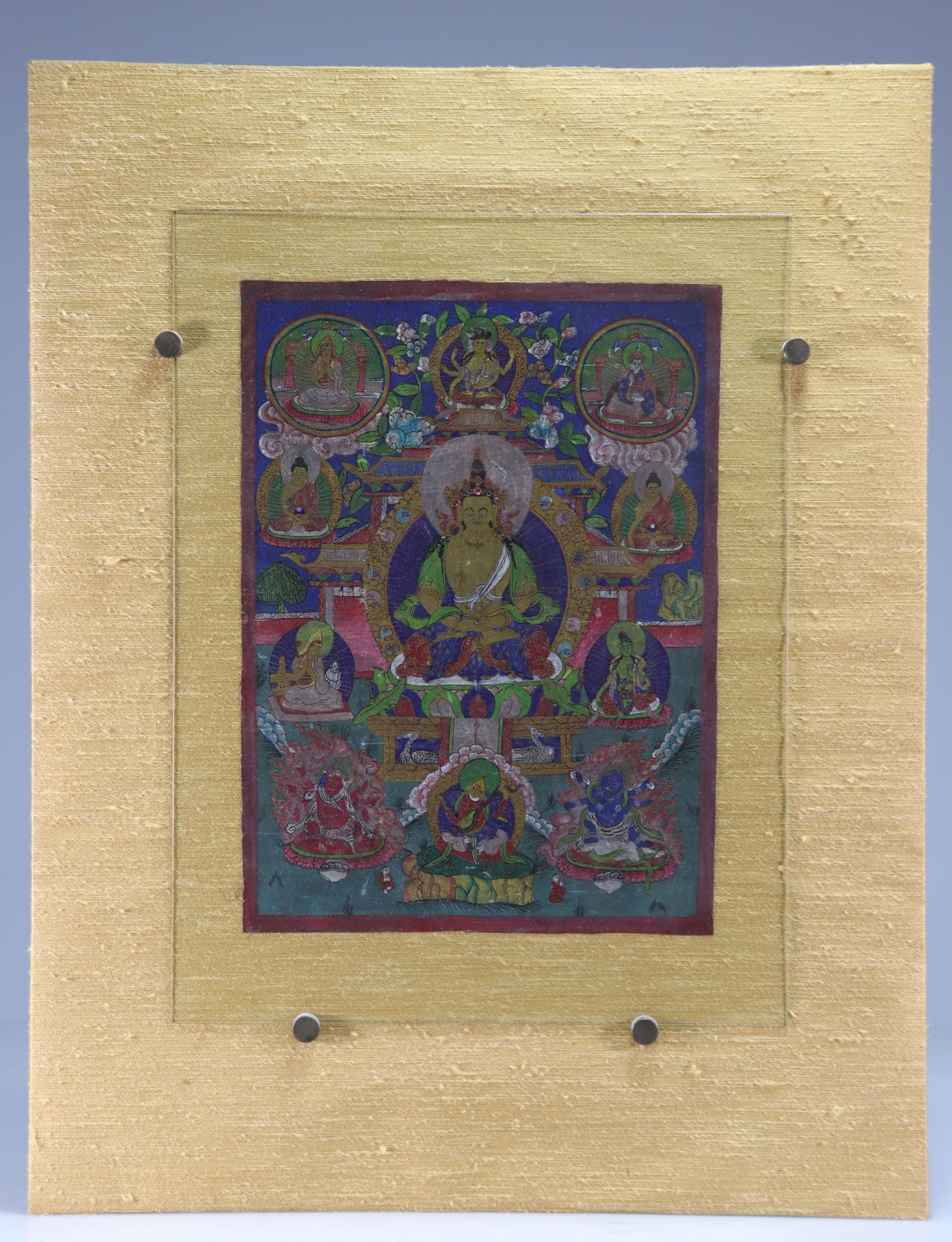 Null Dipinto tibetano Tanka Buddha
Peso: 2,45 kg
Regione: Tibet
Dimensioni: H 40&hellip;