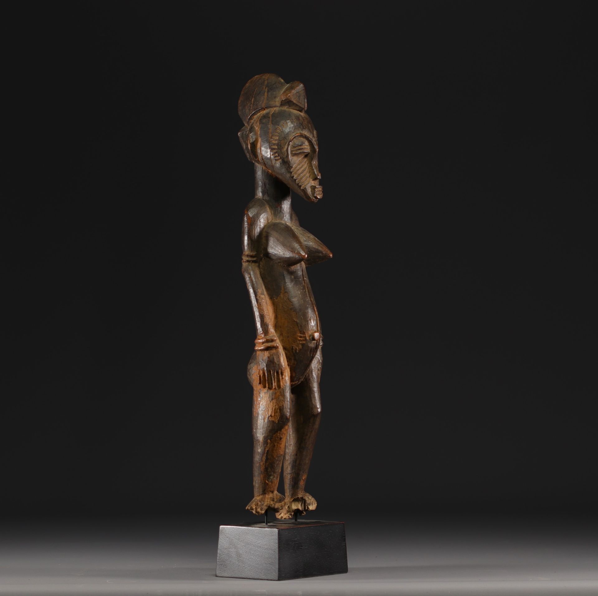 Null Hermosa estatua Senoufo - Costa de Marfil Procedencia: Coll.Priv. Coll.
Pes&hellip;