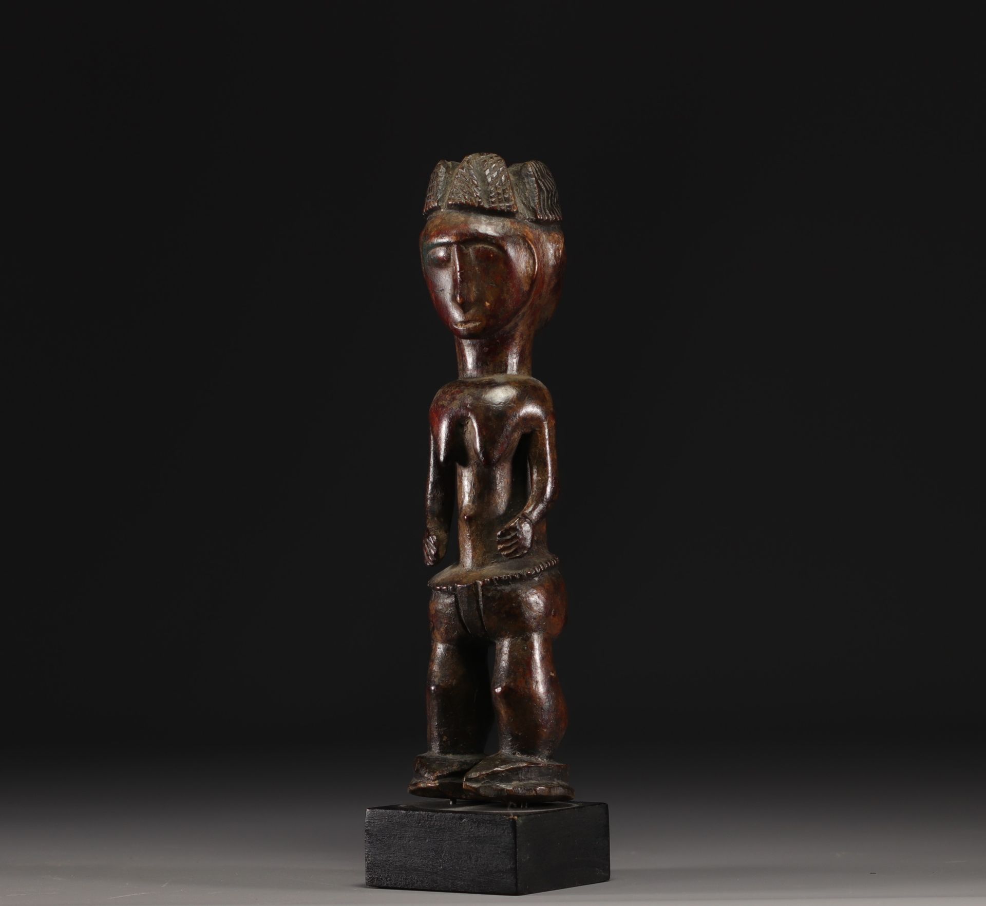 Null Rare Statuette Janus Baoulé ( région lagunaire) - Côte d'Ivoire
Poids: 500 &hellip;